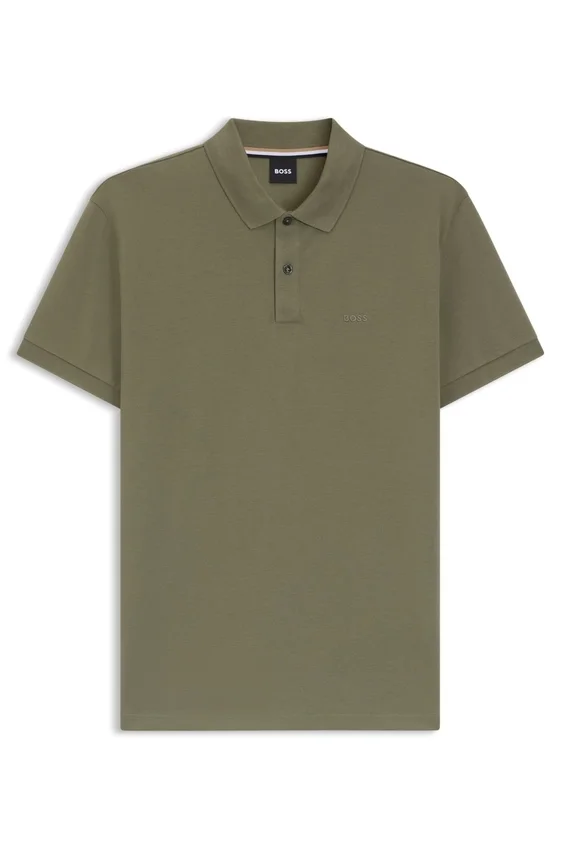 Pallas logo-detail polo shirt in cotton piqué Pallas logo-detail polo shirt in cotton piqué