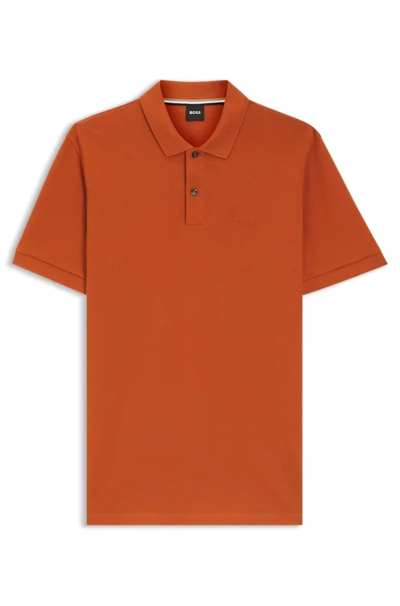 Pallas logo-detail polo shirt in cotton piqué Pallas logo-detail polo shirt in cotton piqué