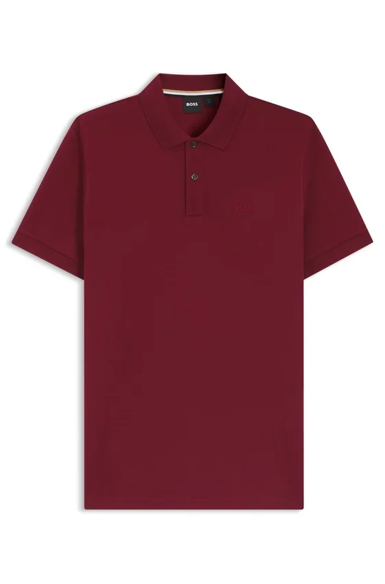 Pallas logo-detail polo shirt in cotton piqué Pallas logo-detail polo shirt in cotton piqué