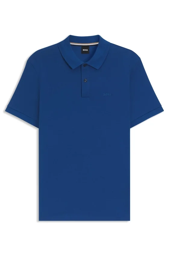Pallas logo-detail polo shirt in cotton piqué Pallas logo-detail polo shirt in cotton piqué