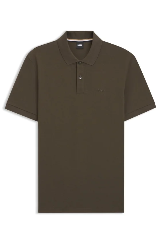 Pallas logo-detail polo shirt in cotton piqué Pallas logo-detail polo shirt in cotton piqué