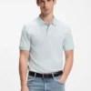 Pallas polo shirt in cotton piqué with embroidered logo Pallas polo shirt in cotton piqué with embroidered logo