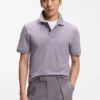 Pallas polo shirt in cotton piqué with embroidered logo Pallas polo shirt in cotton piqué with embroidered logo