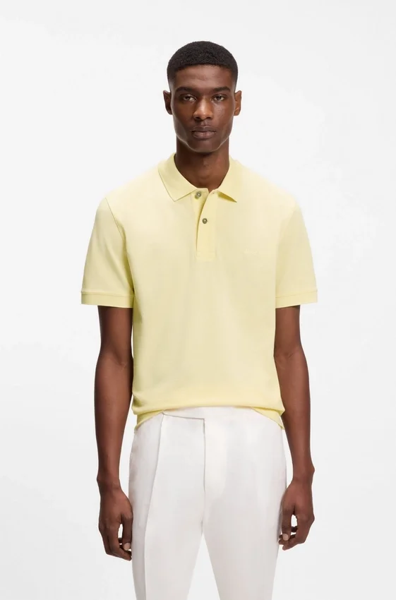 Pallas polo shirt in cotton piqué with embroidered logo Pallas polo shirt in cotton piqué with embroidered logo