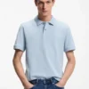 Pallas polo shirt in cotton piqué with embroidered logo Pallas polo shirt in cotton piqué with embroidered logo