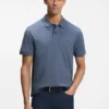 Pallas polo shirt in cotton piqué with embroidered logo Pallas polo shirt in cotton piqué with embroidered logo