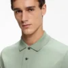 Pallas polo shirt in cotton piqué with embroidered logo Pallas polo shirt in cotton piqué with embroidered logo