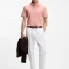 Pallas polo shirt in cotton piqué with embroidered logo Pallas polo shirt in cotton piqué with embroidered logo