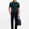 Pallas polo shirt in cotton piqué with embroidered logo