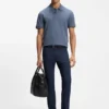 Pallas polo shirt in cotton piqué with embroidered logo Pallas polo shirt in cotton piqué with embroidered logo