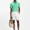 Pallas polo shirt in cotton piqué with embroidered logo