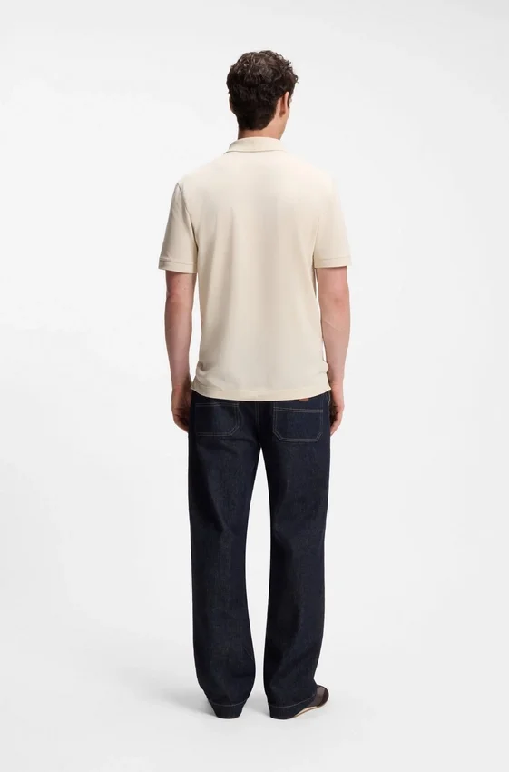 Pallas polo shirt in cotton piqué with embroidered logo Pallas polo shirt in cotton piqué with embroidered logo