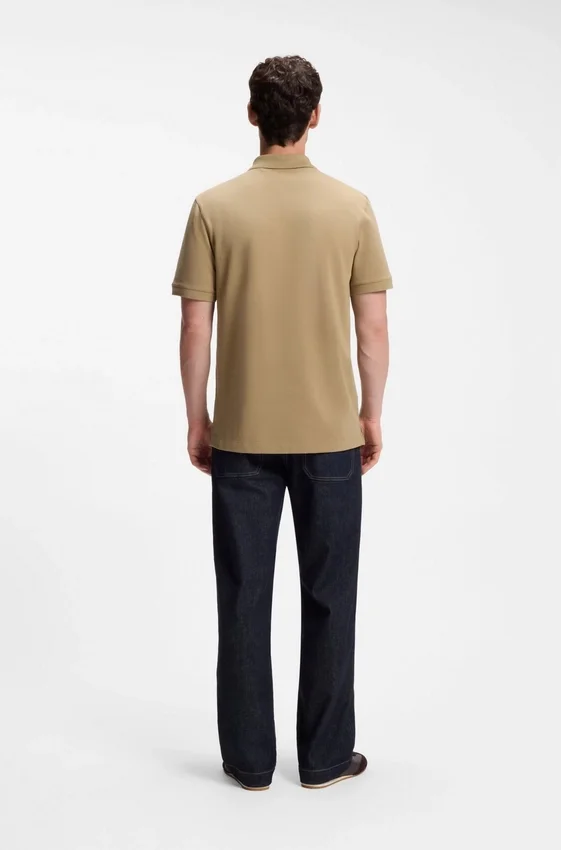 Pallas polo shirt in cotton piqué with embroidered logo Pallas polo shirt in cotton piqué with embroidered logo