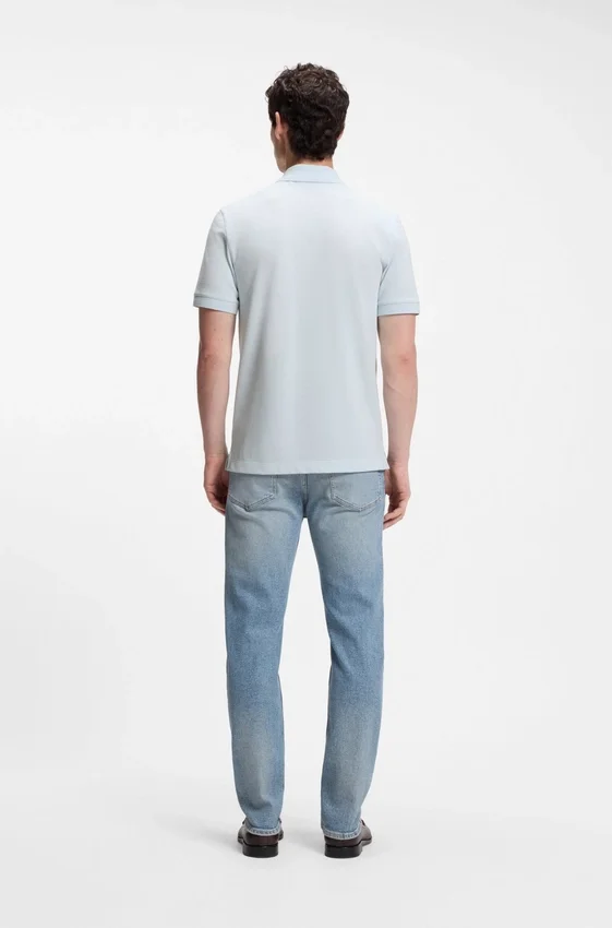 Pallas polo shirt in cotton piqué with embroidered logo Pallas polo shirt in cotton piqué with embroidered logo