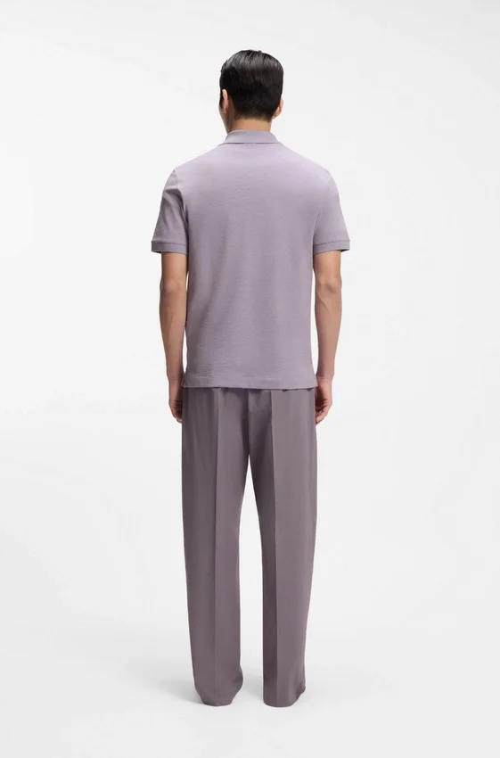 Pallas polo shirt in cotton piqué with embroidered logo Pallas polo shirt in cotton piqué with embroidered logo