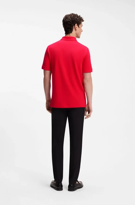 Pallas polo shirt in cotton piqué with embroidered logo Pallas polo shirt in cotton piqué with embroidered logo