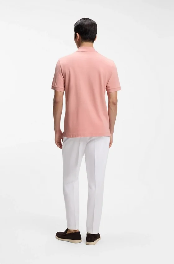 Pallas polo shirt in cotton piqué with embroidered logo Pallas polo shirt in cotton piqué with embroidered logo