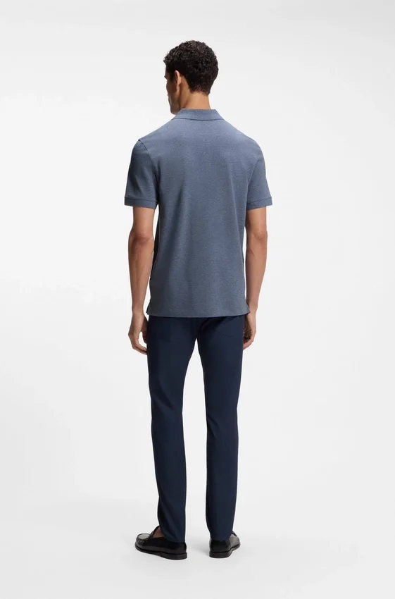 Pallas polo shirt in cotton piqué with embroidered logo Pallas polo shirt in cotton piqué with embroidered logo