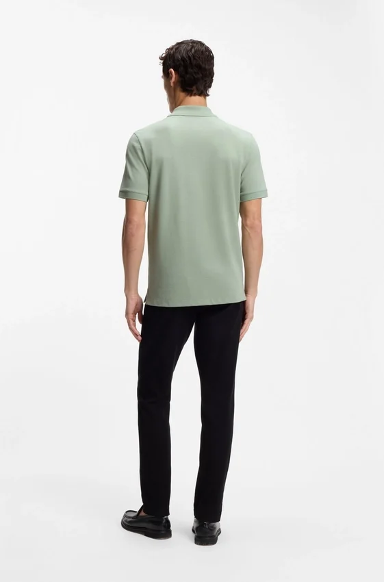 Pallas polo shirt in cotton piqué with embroidered logo Pallas polo shirt in cotton piqué with embroidered logo