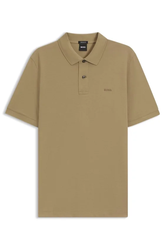 Pallas polo shirt in cotton piqué with embroidered logo Pallas polo shirt in cotton piqué with embroidered logo