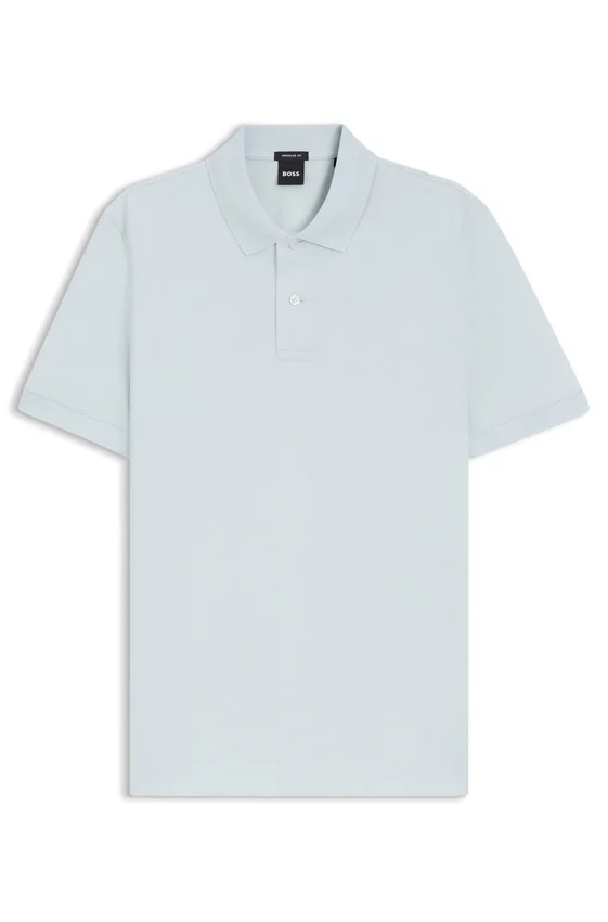 Pallas polo shirt in cotton piqué with embroidered logo Pallas polo shirt in cotton piqué with embroidered logo
