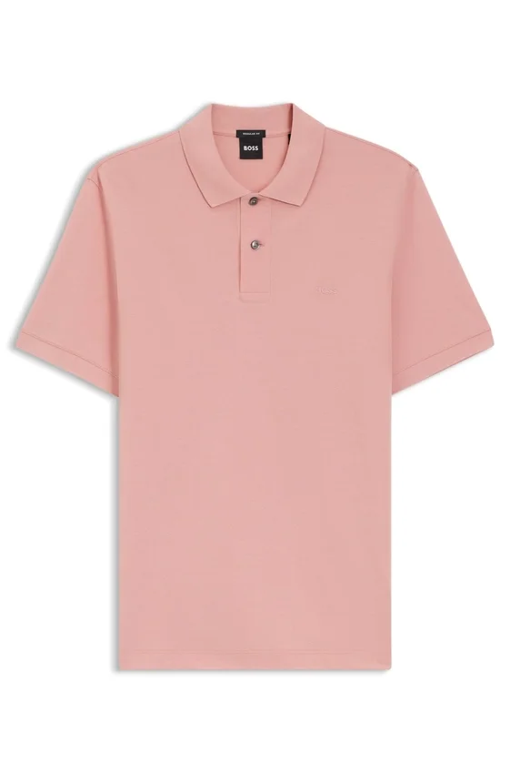 Pallas polo shirt in cotton piqué with embroidered logo Pallas polo shirt in cotton piqué with embroidered logo