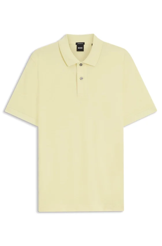 Pallas polo shirt in cotton piqué with embroidered logo Pallas polo shirt in cotton piqué with embroidered logo