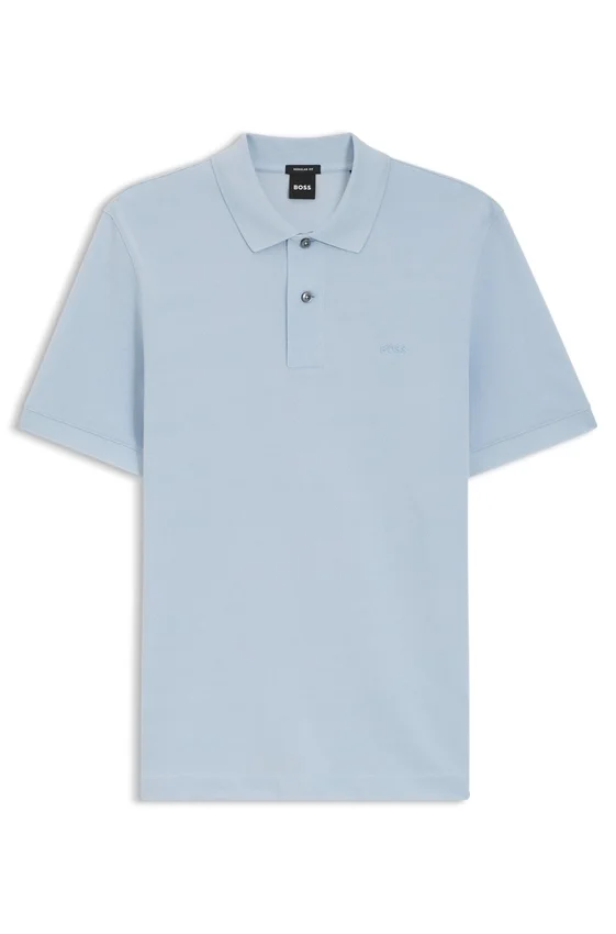 Pallas polo shirt in cotton piqué with embroidered logo Pallas polo shirt in cotton piqué with embroidered logo
