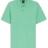 Pallas polo shirt in cotton piqué with embroidered logo