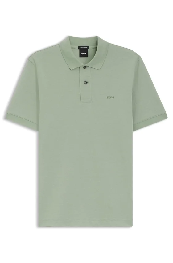 Pallas polo shirt in cotton piqué with embroidered logo Pallas polo shirt in cotton piqué with embroidered logo