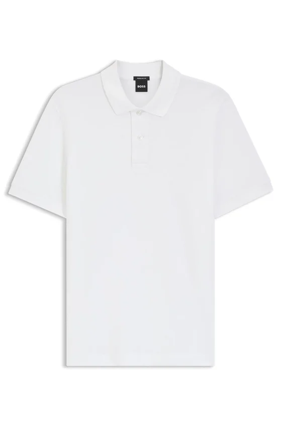 Pallas polo shirt in cotton piqué with embroidered logo Pallas polo shirt in cotton piqué with embroidered logo