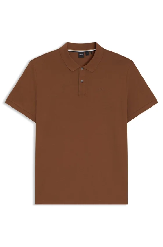 Pallas polo shirt in cotton piqué with logo details Pallas polo shirt in cotton piqué with logo details