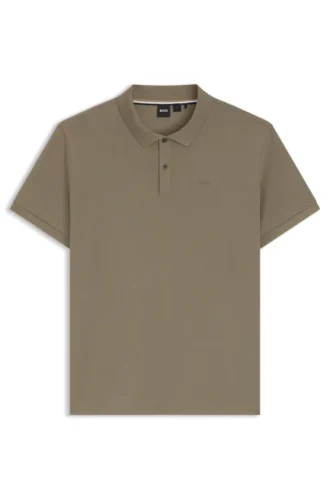 Pallas polo shirt in cotton piqué with logo details