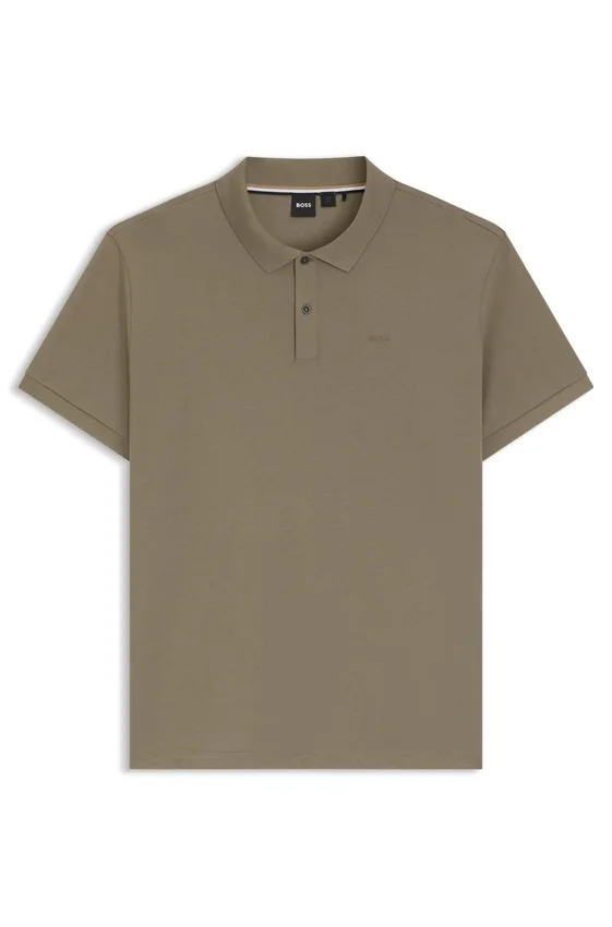Pallas polo shirt in cotton piqué with logo details Pallas polo shirt in cotton piqué with logo details