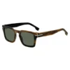 Patterned-acetate sunglasses with silver-tone hardware