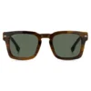 Patterned-acetate sunglasses with silver-tone hardware