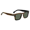 Patterned-acetate sunglasses with silver-tone hardware