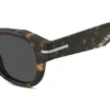 Patterned-acetate sunglasses with silver-tone hinges Patterned-acetate sunglasses with silver-tone hinges