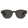 Patterned-acetate sunglasses with silver-tone hinges Patterned-acetate sunglasses with silver-tone hinges