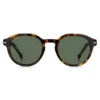 Patterned-acetate sunglasses with silver-tone hinges