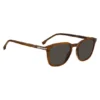 Patterned-acetate sunglasses with temple stripe Patterned-acetate sunglasses with temple stripe