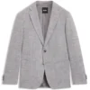 Patterned regular-fit jacket in a cotton blend Patterned regular-fit jacket in a cotton blend