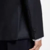Patterned regular-fit jacket in virgin wool