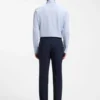Patterned regular-fit shirt in cotton jersey