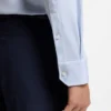 Patterned regular-fit shirt in cotton jersey