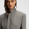 Patterned slim-fit blazer in a wool blend Patterned slim-fit blazer in a wool blend