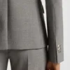 Patterned slim-fit blazer in a wool blend Patterned slim-fit blazer in a wool blend
