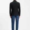 Patterned slim-fit jacket in a cotton blend Patterned slim-fit jacket in a cotton blend