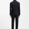 Patterned slim-fit jacket in a wool blend Patterned slim-fit jacket in a wool blend