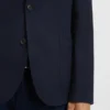 Patterned slim-fit jacket in comfort-stretch cloth